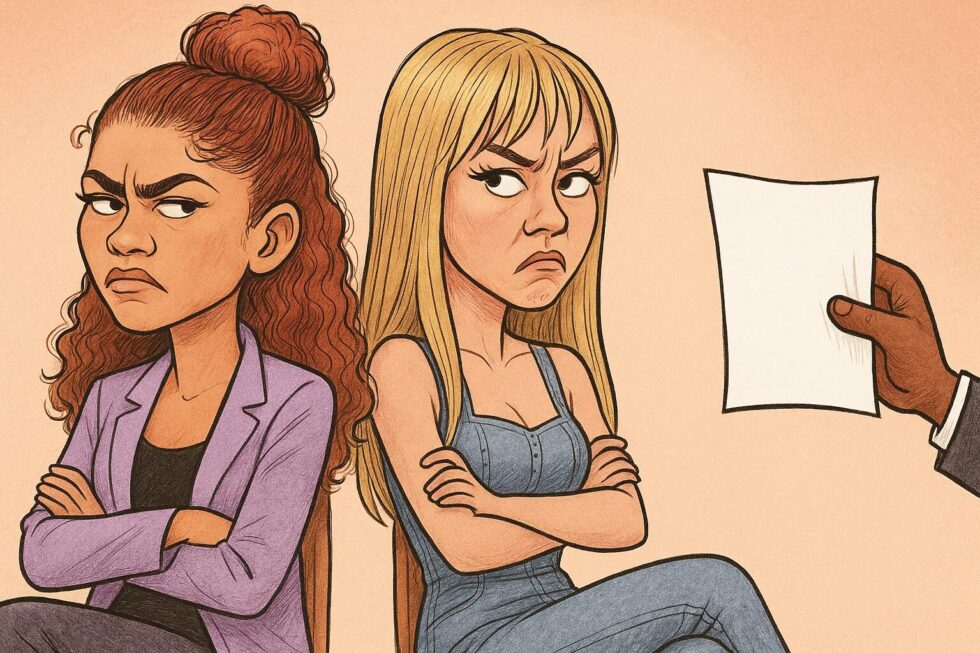 Streit bei „Euphoria“: Zendaya und Sydney Sweeney meiden sich wegen politischer Ansichten und Kontroverse um Jeans-Werbung. Zendaya verweigert PR.