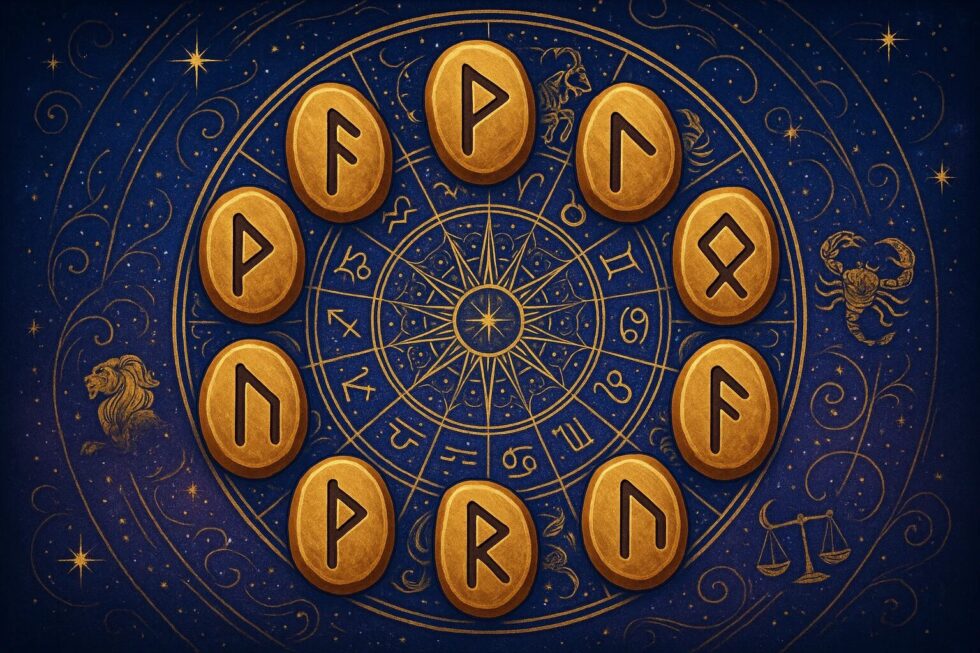 Runenhoroskop 12. November 2025: Raido, Perthro und Eihwaz symbolisieren Wandel, Schicksal und Schutz. Spirituelle Prognosen für alle Sternzeichen.