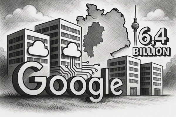Google investiert 6,4 Milliarden Dollar in Rechenzentren in Dietzenbach und Hanau. Das Projekt schafft 9.000 Jobs – ohne Staatshilfe.