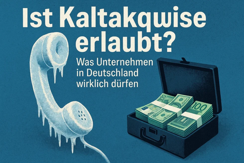 Ist Kaltakquise erlaubt? Was Unternehmen in Deutschland wirklich dürfen