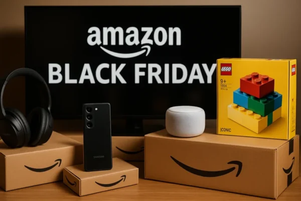 Amazon Black Friday Woche 2025: Shoppen Sie über 1 Million Deals (20. Nov. - 1. Dez.). Bis zu 70% Rabatt auf Samsung, Philips & LEGO. Mit KI-Shopping-Assistent Rufus.