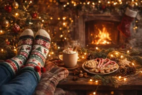 Warme Weihnachtssocken bei SOXO sorgen sofort für festliche Stimmung. Entdecke gemütliche Designs, perfekte Geschenkideen und kleine Details, die Weihnachten spürbar machen.