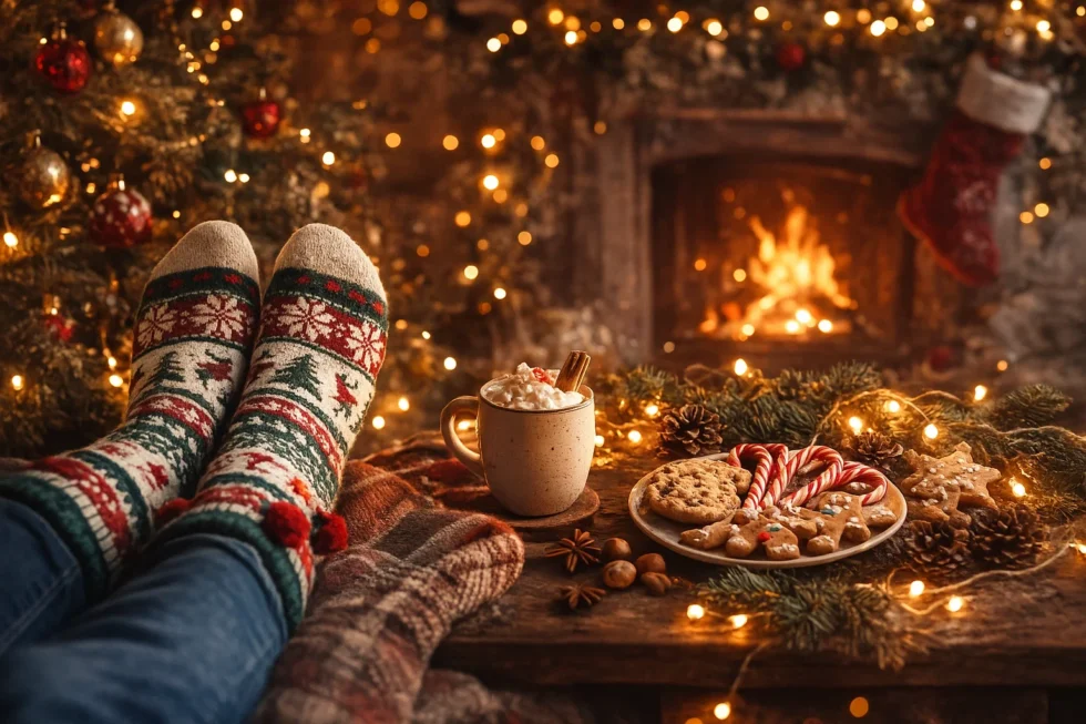 Warme Weihnachtssocken bei SOXO sorgen sofort für festliche Stimmung. Entdecke gemütliche Designs, perfekte Geschenkideen und kleine Details, die Weihnachten spürbar machen.