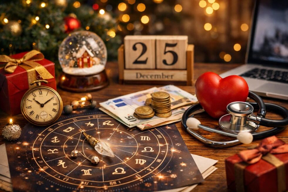 Horoskop heute 25. Dezember 2025: Detaillierte Prognosen zu Karriere, Finanzen und Liebe für alle Sternzeichen sowie aktuelle News zu Magnetstürmen und Gesundheit.