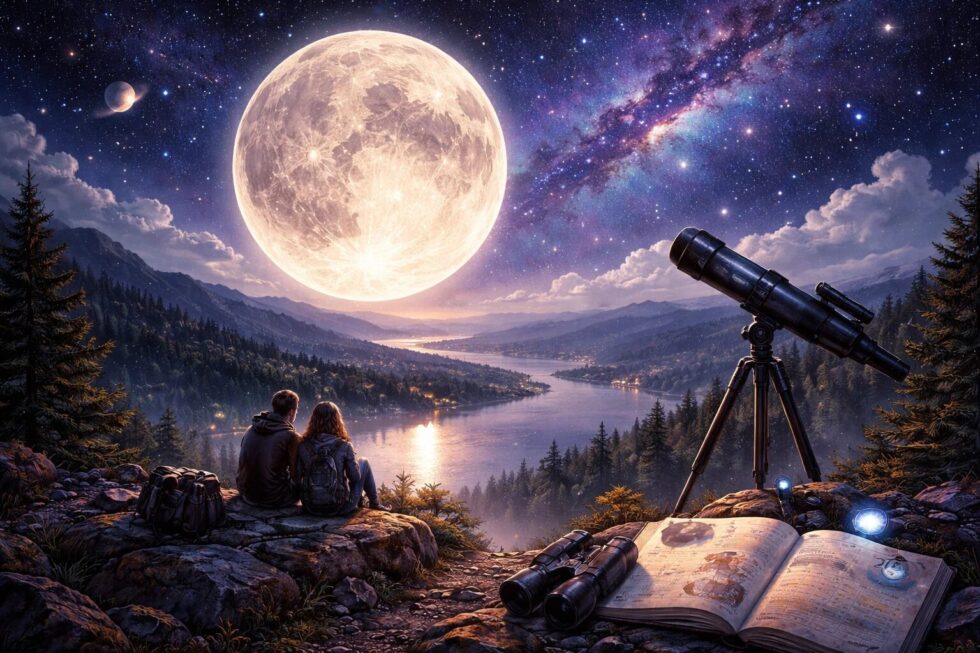 Vollmond in Deutschland 2026: Finden Sie hier alle exakten Daten, Uhrzeiten und die besten Aussichtspunkte in Berlin und Umgebung für 100% klare Sicht.