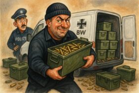 Über 20.000 Schuss Munition der Bundeswehr wurden in Burg aus einem ungesicherten Transporter eines zivilen Spediteurs gestohlen. Die Polizei ermittelt.