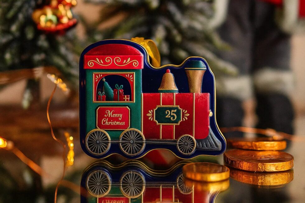 Vintage Weihnachtsdeko ist Trend! Lametta, bunte Lichter (C9) und Blow Molds der 70er/90er sind zurück. Tipps für stilvolle, nostalgische Festtage.