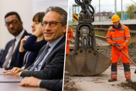 Ex-Finanzminister Jörg Kukies (SPD) erläutert das 500-Mrd.-Euro-Sondervermögen für Infrastruktur und betont, dass es der Verhinderung von Kürzungen dient und privates Kapital weiterhin unerlässlich ist.