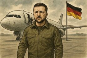 Präsident Wolodymyr Selenskyj ist in Deutschland eingetroffen, um mit dem US-Verhandlungsteam über verlässliche Sicherheitsgarantien für die Ukraine zu sprechen und eine Wiederholung der Invasion zu verhindern.