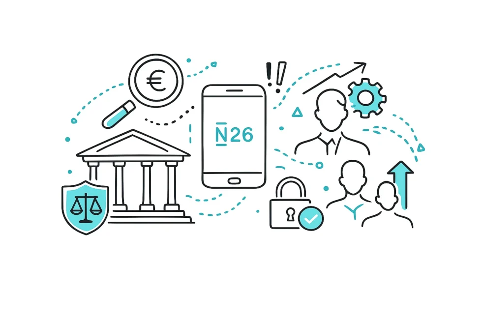 BaFin schränkt die Geschäfte der Onlinebank N26 ein. Gründe, Maßnahmen, Führungswechsel und was Kunden jetzt wissen müssen – mit Einordnung der Finanzaufsicht.