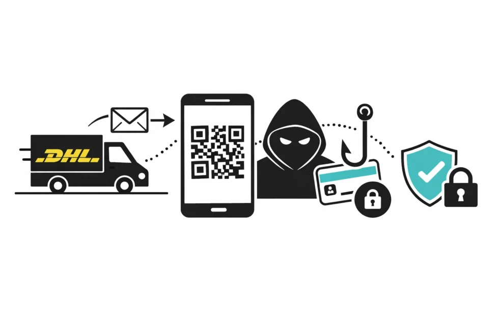 Was ist die DHL-Betrugsmasche mit QR-Code – wie funktioniert der Betrug und wie schützt man sich