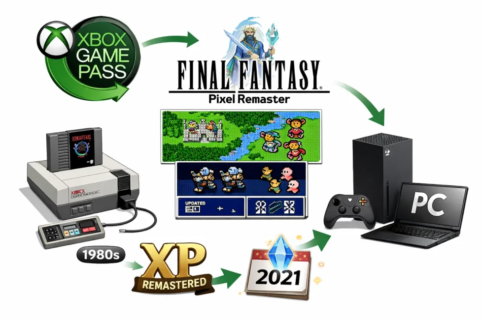 Xbox Game Pass Deutschland Januar 2026: Star Wars Outlaws, Resident Evil Village, Final Fantasy, Termine, Plattformen und Abonnements.