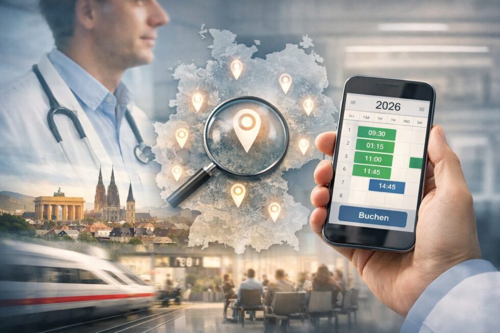 Sie möchten einen Hausarzt finden Germany? Erfahren Sie, wie Sie 2026 über die 116117 und Online-Portale schnell freie Termine und neue Praxen finden