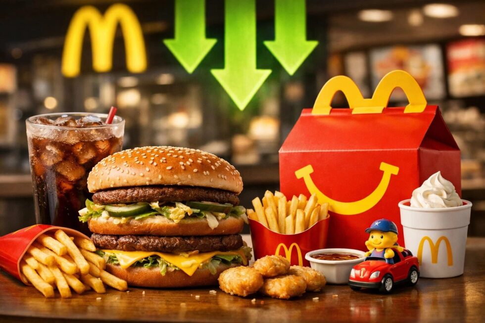 McDonald’s Deutschland senkt Preise ab 1. Januar 2026 für Big Mac & Happy Meal. Dank 7 % Mehrwertsteuer sparen Sie bis zu 15 %. Entdecken Sie die neuen Preise.