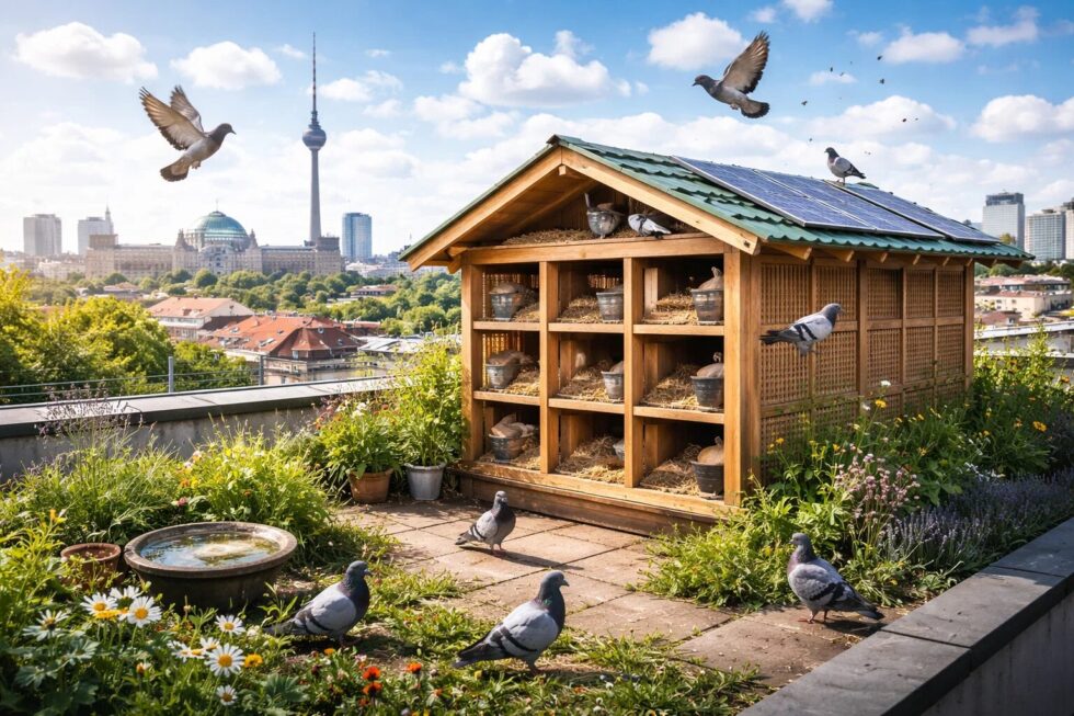 Berlin startet 2026 Taubenhotels zur ethischen Bestandskontrolle. Erfahren Sie alles über Standorte, Eieraustausch und Bußgeldregeln für Bürger.