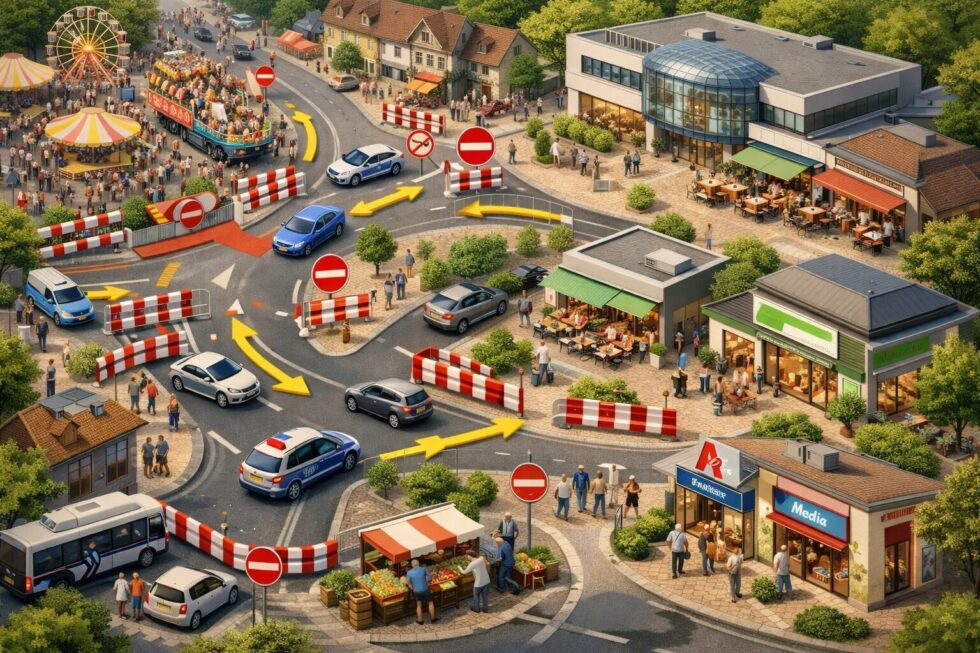 Verkehrschaos am 15. Februar 2026? Erfahren Sie alles über Straßensperrungen, Parkverbote und geschlossene Geschäfte am Tulpensonntag in den Karnevalshochburgen
