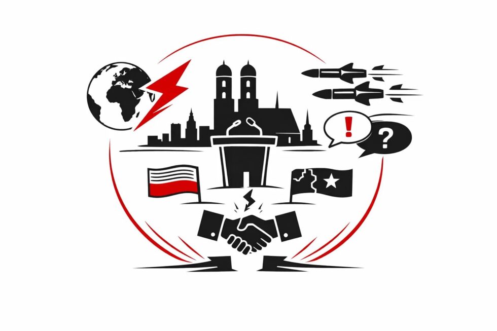 Politischer Skandal auf der Münchner Sicherheitskonferenz: Diplomatische Spannungen, umstrittene Aussagen und internationale Reaktionen in München.