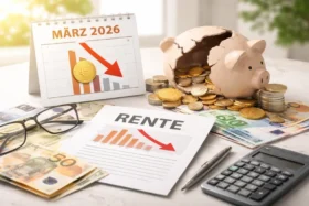Ab M&auml;rz 2026 erhalten viele Rentner weniger Rente. Grund sind h&ouml;here Zusatzbeitr&auml;ge zur Krankenversicherung und zeitverz&ouml;gerte Abz&uuml;ge.