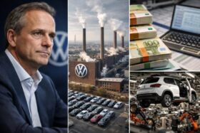 VW verschärft Sparkurs: Kosten sollen bis 2028 um 20 % sinken. Vorstand diskutiert Werksschließungen, während der Betriebsrat auf bestehende Verträge pocht