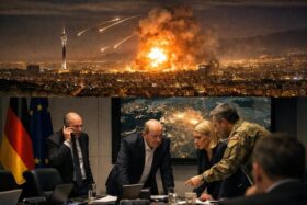 Israel greift Iran an: Bundesregierung in Berlin aktiviert Krisenstab. Koordination mit Partnern zur Deeskalation im Nahen Osten. Aktuelle Infos zur Sicherheitslage