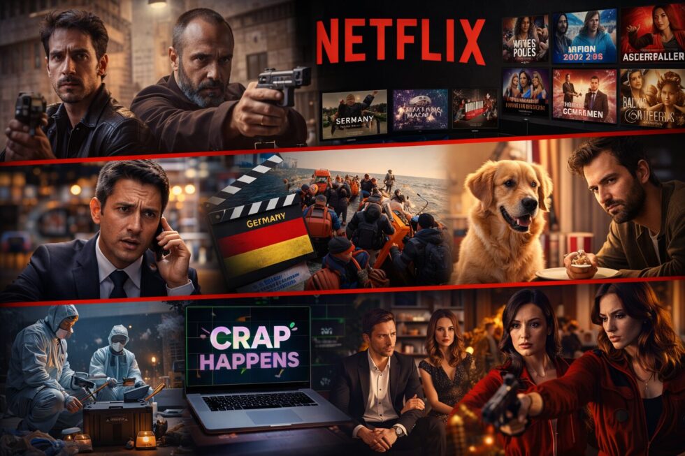 Netflix Germany 2026: Alle neuen Serien, Filme und exklusiven deutschen Originale. Erfahren Sie alles über Crooks S2, Murder Mindfully und die neuen H2-Releases