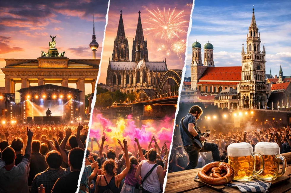 März 2026: Top‑Events & Konzerte in Berlin, Köln und München mit Ticketpreisen, Programmen, Terminen und praktischen Planungstipps für Besucher.