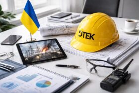 Energiesicherheit in Krisenzeiten durch ukrainische Erfahrung. DTEK-Chef Timtschenko teilt Strategien zum Schutz von Personal und Technik mit globalen Partnern.