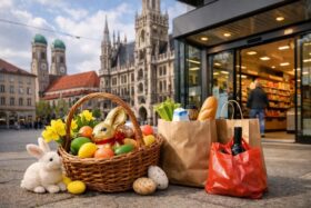Detaillierter Guide zu Ladenöffnungszeiten an Ostern 2026 in München. Planung für Karfreitag bis Ostermontag, Notfall-Einkauf am Hauptbahnhof und Tipps vom Experten für den Karsamstag