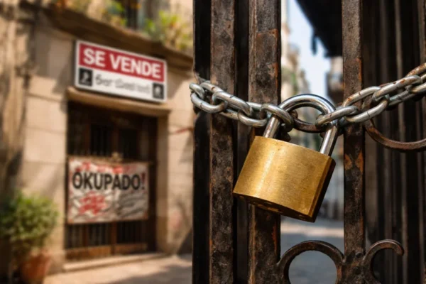 Risiko Okupas in Barcelona 2026: Alles &uuml;ber Gesetze, Pr&auml;vention und Sicherheit beim Immobilienkauf. Wie Sie Ihr Eigentum vor Hausbesetzern sch&uuml;tzen und rechtssicher investieren.