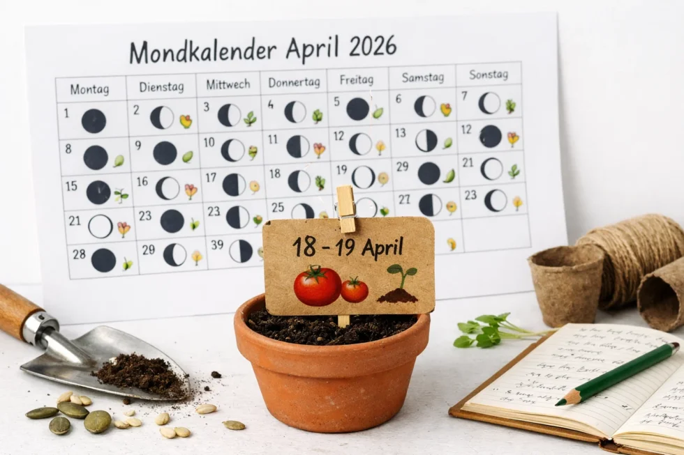 Detaillierter Aussaatkalender für April 2026 nach dem Mond: günstige Tage, Pflanzzeiten, Tipps für Gemüse, Kräuter und maximale Erträge.