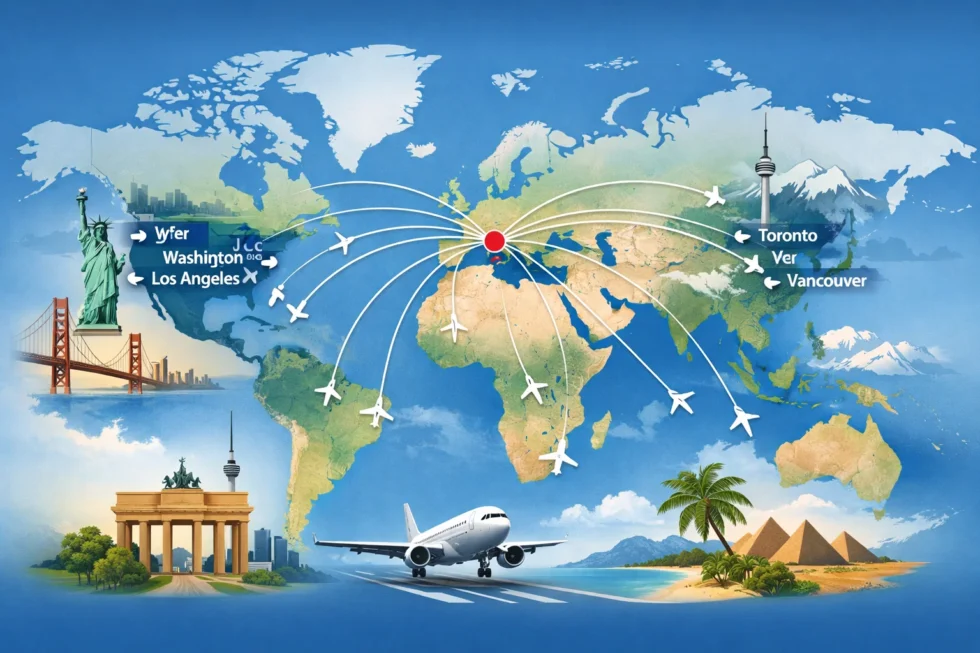 Sommerflugplan BER 2026 gestartet: 155 Ziele weltweit, neue Direktflüge in die USA und nach Kanada. Alle Strecken, Preise und wichtige Infos für Reisende im Überblick.