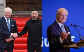 König Carl XVI. Gustaf in Lemberg: 4 Mrd. € Ukraine-Hilfe