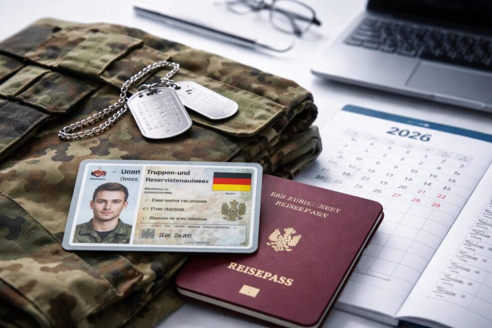 Bundeswehr-Genehmigung ist für Männer ab 17 Jahren bei Auslandsaufenthalten über drei Monate Pflicht. Informieren Sie sich über die neuen Regeln und Fristen 2026.