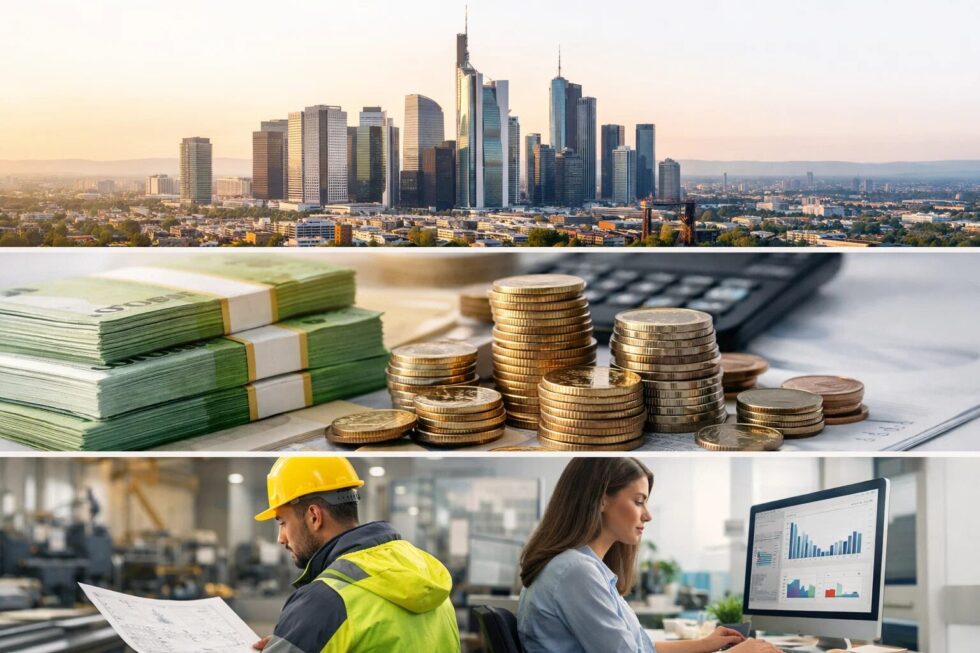 Wo verdienen die Deutschen 2026 am meisten? Heilbronn schlägt Starnberg im Real-Einkommen-Ranking. Erfahren Sie, warum Mieten die Kaufkraft in München und Berlin vernichten. Praxis-Tipps für Ihren Wohnort