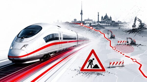 ICE Berlin&ndash;Magdeburg heute: Welche Baustellen 2026 zu Versp&auml;tungen, Umleitungen und l&auml;ngeren Fahrzeiten f&uuml;hren und was Gesch&auml;ftsreisende wissen m&uuml;ssen.
