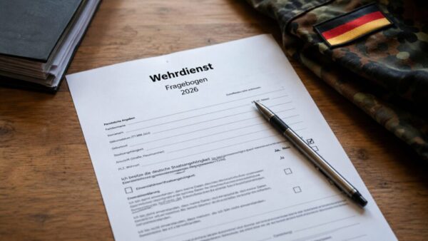 Wehrdienst Fragebogen 2026: Tausende verweigern Antwort