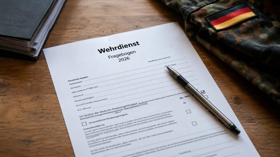 Wehrdienst Fragebogen 2026: Tausende verweigern Antwort