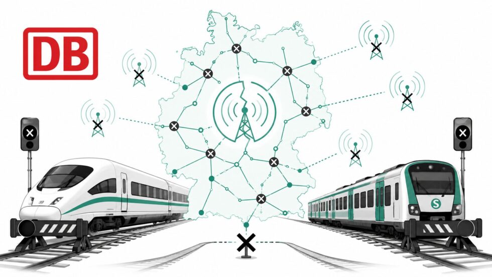 Großstörung bei der Deutschen Bahn am 23. Juni 2026: Der digitale Bahnfunk GSM-R fällt bundesweit aus, der Zugverkehr ist eingestellt, auch die Berliner S-Bahn steht still. Bahnchefin Palla äussert sich.