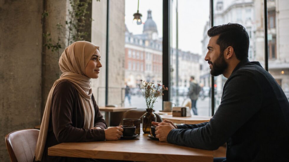 Muslim Dating in Deutschland: Muzz, Salams, Inshallah, Muslima und echte Orte zum Kennenlernen. Praktische Tipps, Checklisten, Fragen, Warnsignale und Regeln für ernsthafte Partnersuche.
