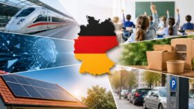 Was ändert sich in Deutschland ab August 2026? Alle wichtigen Änderungen im Überblick: BahnBonus, Ganztagsbetreuung, KI-Kennzeichnung, Solarförderung, PFAS-Verpackungen und Parken in Berlin.