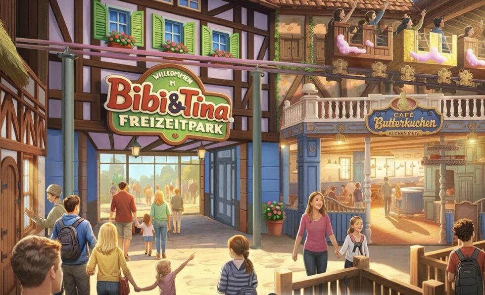 Karls Erlebnis-Dorf Elstal baut den weltweit ersten Bibi & Tina Freizeitpark: Eröffnung am 1. Juli 2027, 60 Millionen Euro Investition, 36.500 Quadratmeter, elf Attraktionen und Themenhotel.