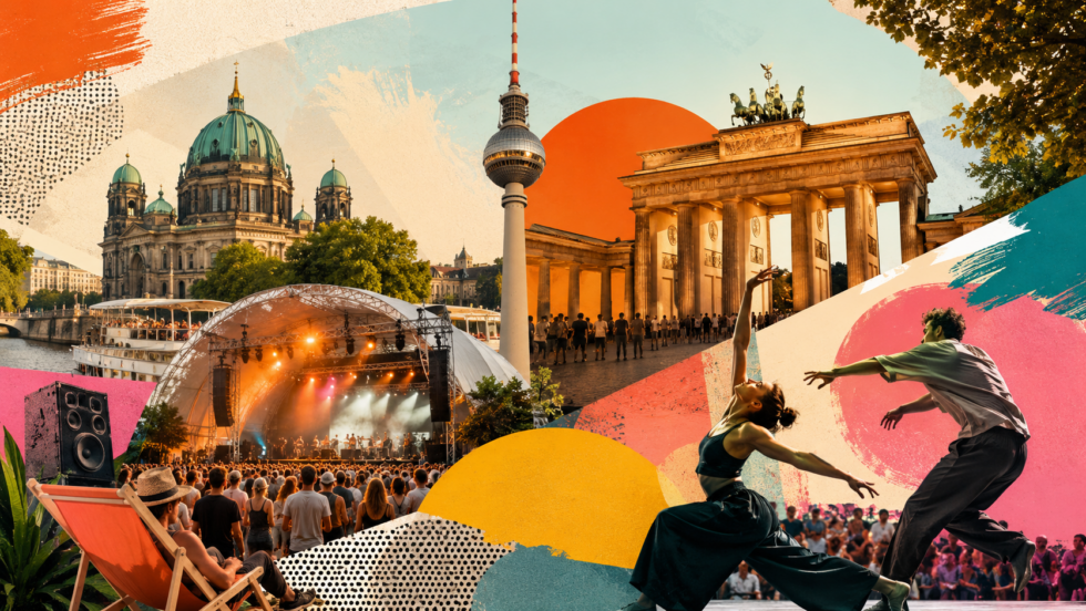 Berlin am Wochenende 22./23. August 2026: Radioeins Parkfest, Tanz im August, Open-Air-Konzerte, Kultur und weitere Events. Die besten Tipps, Termine und Highlights für Samstag und Sonntag.
