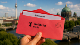 Briefwahl beantragen Berlin 2026: Die Wahl findet am 20. September statt. So funktionieren Online-Antrag, Briefwahlstellen, Fristen bis 15. und 18. September sowie die Rückgabe bis 18 Uhr in Berlin.