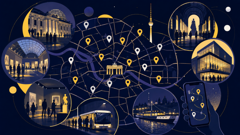 Lange Nacht der Museen Berlin 2026 am 29. August: 75 Museen, 750 Events, Crime in Berlin, Tickets ab 17 Euro. Alle Infos zu Programm, Shuttle, Anmeldung, Öffnungszeiten und Adressen.
