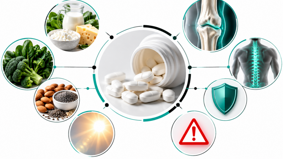 Calcium Supplements im Faktencheck: Wie viel Calcium Erwachsene täglich brauchen, wann Tabletten sinnvoll sind, welche Dosierung passt und welche Risiken oder Wechselwirkungen beachtet werden sollen.