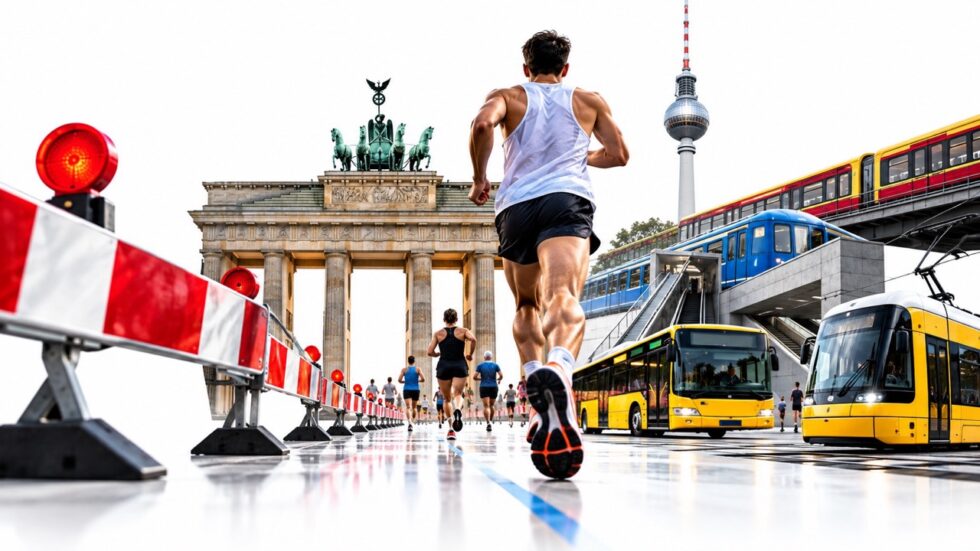 Wann und wo werden in Berlin Straßen wegen des Berlin-Marathons gesperrt? Alle Sperrzeiten am 26. und 27. September sowie Infos zu U-Bahn, S-Bahn und BVG.