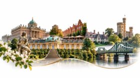 Potsdam Sehenswürdigkeiten im Überblick: 15 Orte von Schloss Sanssouci und Neuem Palais bis Cecilienhof, Babelsberg, Holländischem Viertel, Alter Markt und Glienicker Brücke für 2026. Route und Tipps