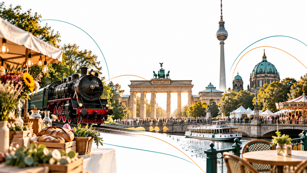 Berlin-Marathon, Eisenbahnfest, Märkte, Familienfeste und Potsdam-Tipps mit Zeiten, Preisen, Adressen, ÖPNV und Ideen für beide Tage gut geplant.