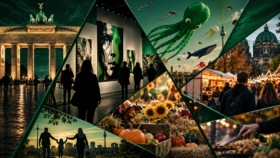 Veranstaltungen in Berlin am 11. und 12. September 2026: Berlin Art Week, Riesendrachen, Erntefest, Familienprogramm, Märkte, Preise, Adressen mit praktischen Tipps für Freitag und Samstag in Berlin.