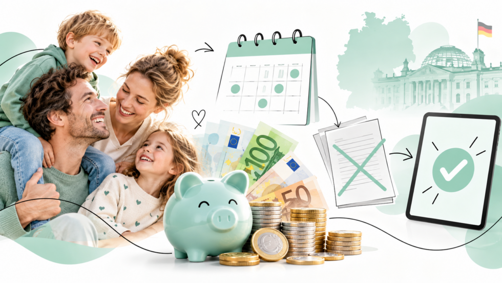 Kindergeld 2027: Wie hoch ist der Betrag, wann wird das Geld ausgezahlt und ab wann entfällt der Antrag? Alle Informationen zu Kindergeldhöhe, Auszahlungsterminen, Anspruch, Voraussetzungen und geplanten Änderungen.